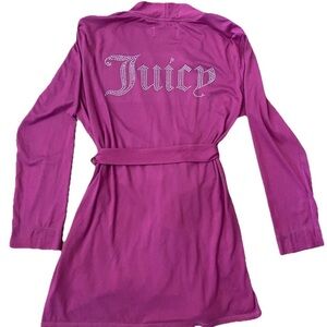 Juicy Couture Sleepwear magenta robe  L/XL